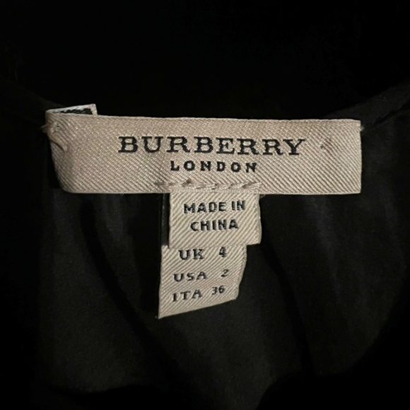 Burberry Silk A-Line Dress - Picture 5 of 7